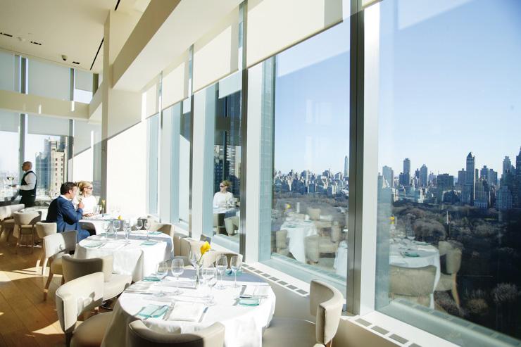 Asiate au Mandarin Oriental New York - Table avec vue sur Central Park