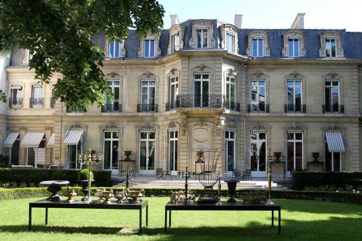 Apicius - Façade de l'hôtel particulier abritant le restaurant