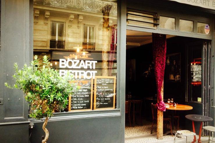 Façade du Bozart Bistrot