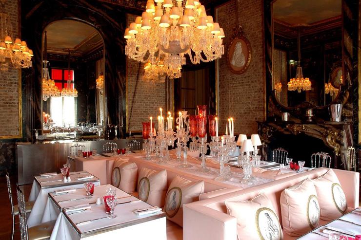 Intérieur du Cristal Room Baccarat