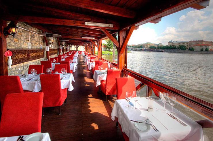 Kampa Park - Terrasse sur la Vltava