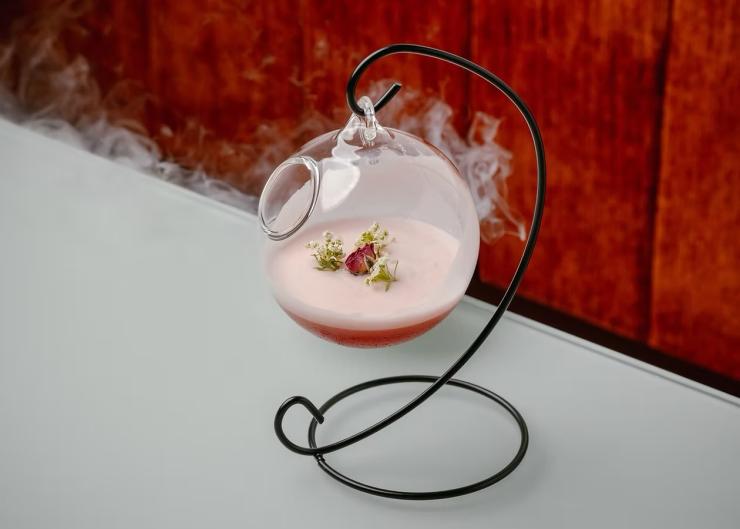Le restaurant moléculaire fusion à Hong Kong