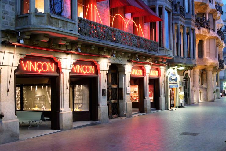 Vinçon Barcelona - Façade extérieur du magasin