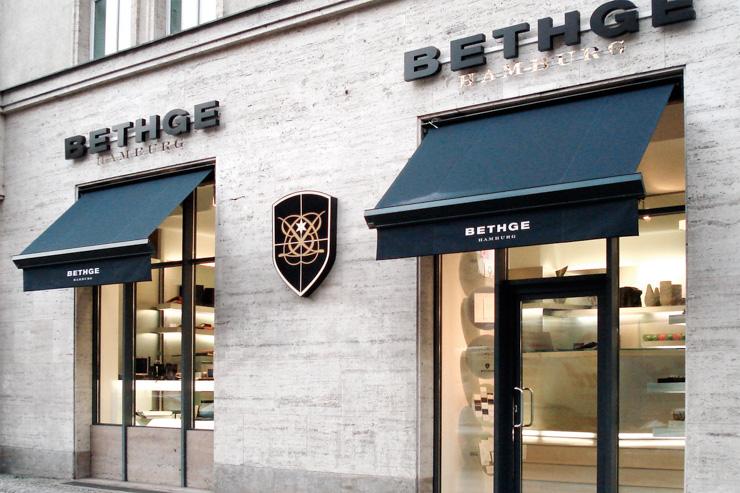 Façade extérieure la boutique Bethge Hamburg in Berlin