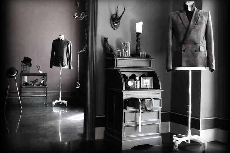 Dandy of the Grotesque - Intérieur de l'atelier-showroom-boutique