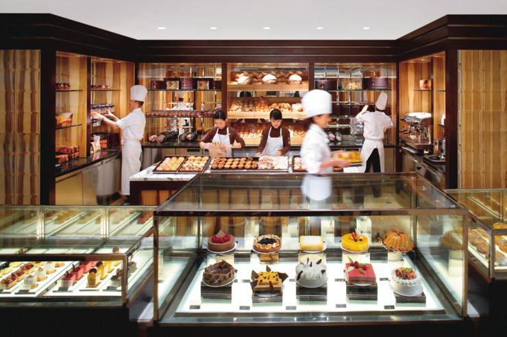 Mandarin Oriental - La pâtisserie du Mandarin Oriental Hong Kong