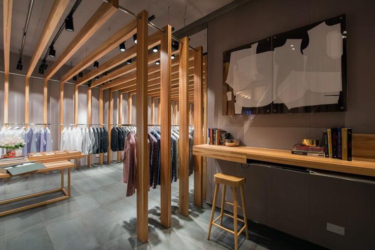 PYE Hong Kong - Intérieur de la boutique