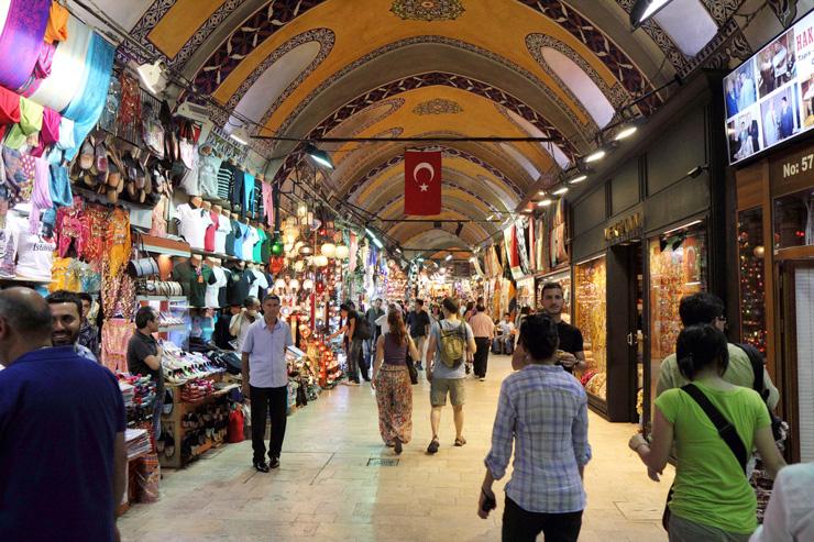 Couloir dans le Grand Bazar