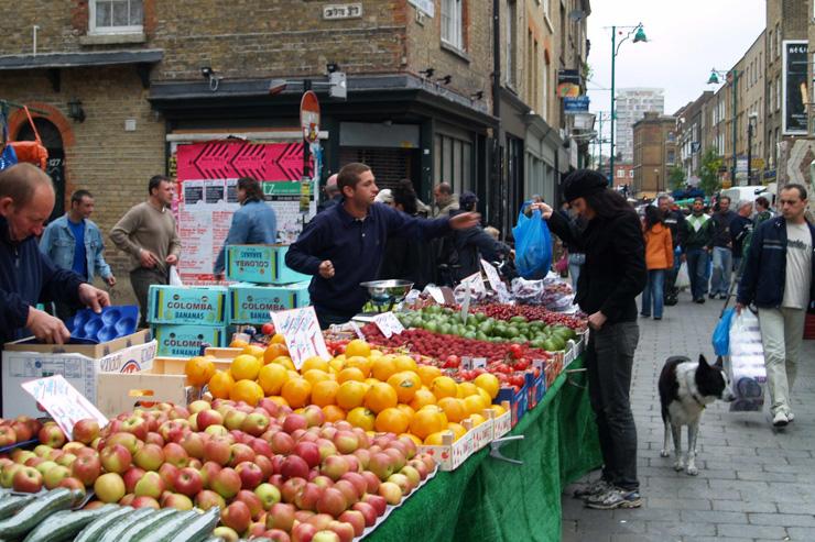 Un dimanche à Brick Lane Market