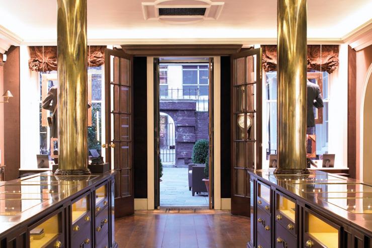 Alfred Dunhill Bourdon House - Intérieur du flagship store