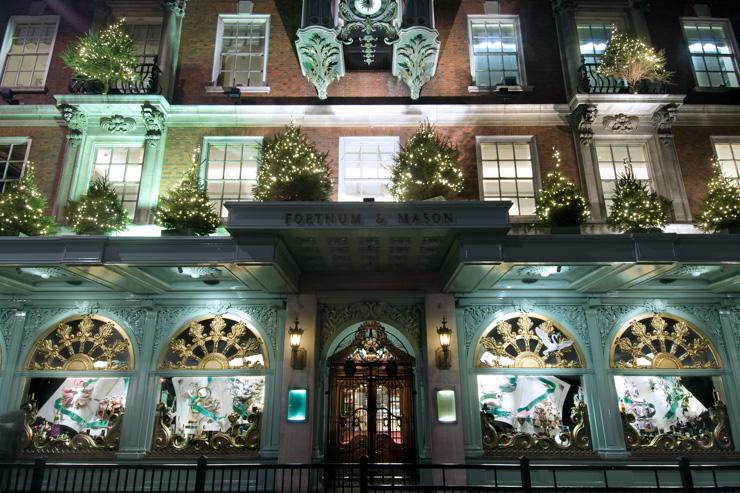 Fortnum & Mason - Façade du magasin sur Piccadilly