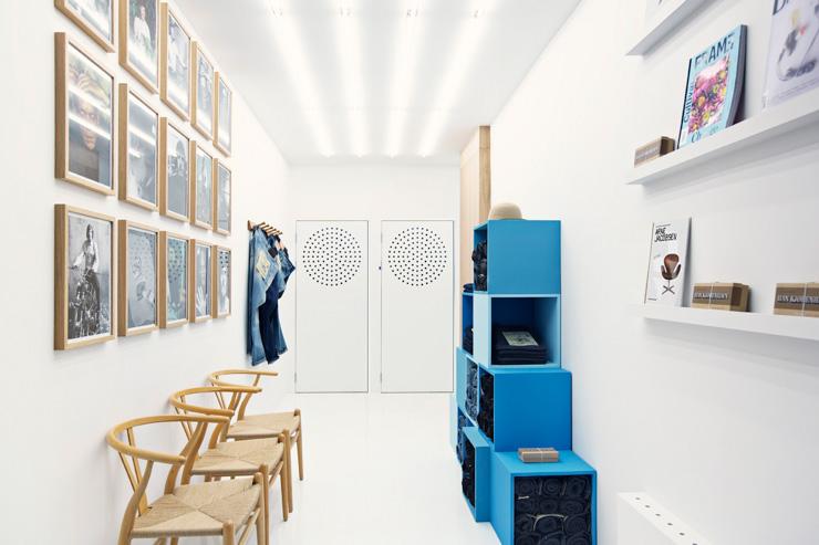 Han Kjøbenhavn Fashion - Intérieur de la boutique de Prince Street