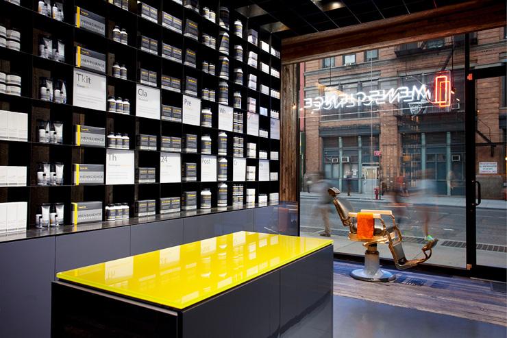 MenScience - Intérieur du flagship store