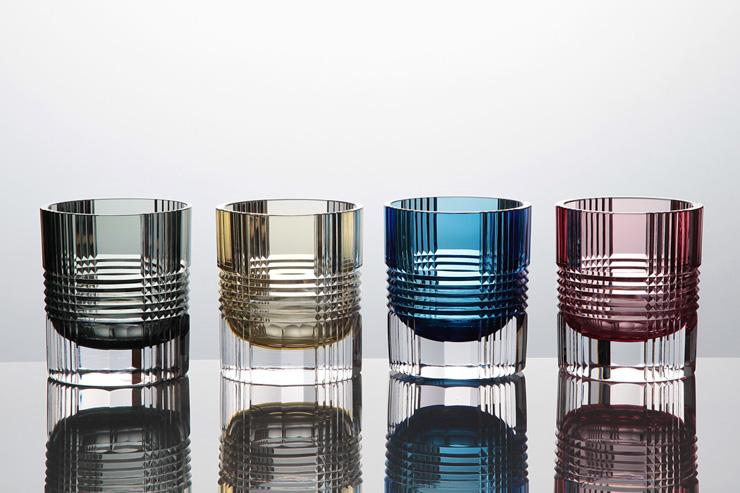 Collection de verres en cristal Artel