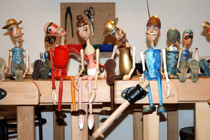 Marionettes en bois par Truhlář Marionety - Modèles classiques