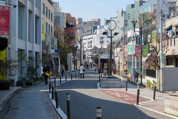 La Cat Street dans le quartier d'Harajuku à Tokyo © Aw1805