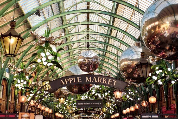 Covent Garden - Ancien marché reconverti en mall haut-de-gamme