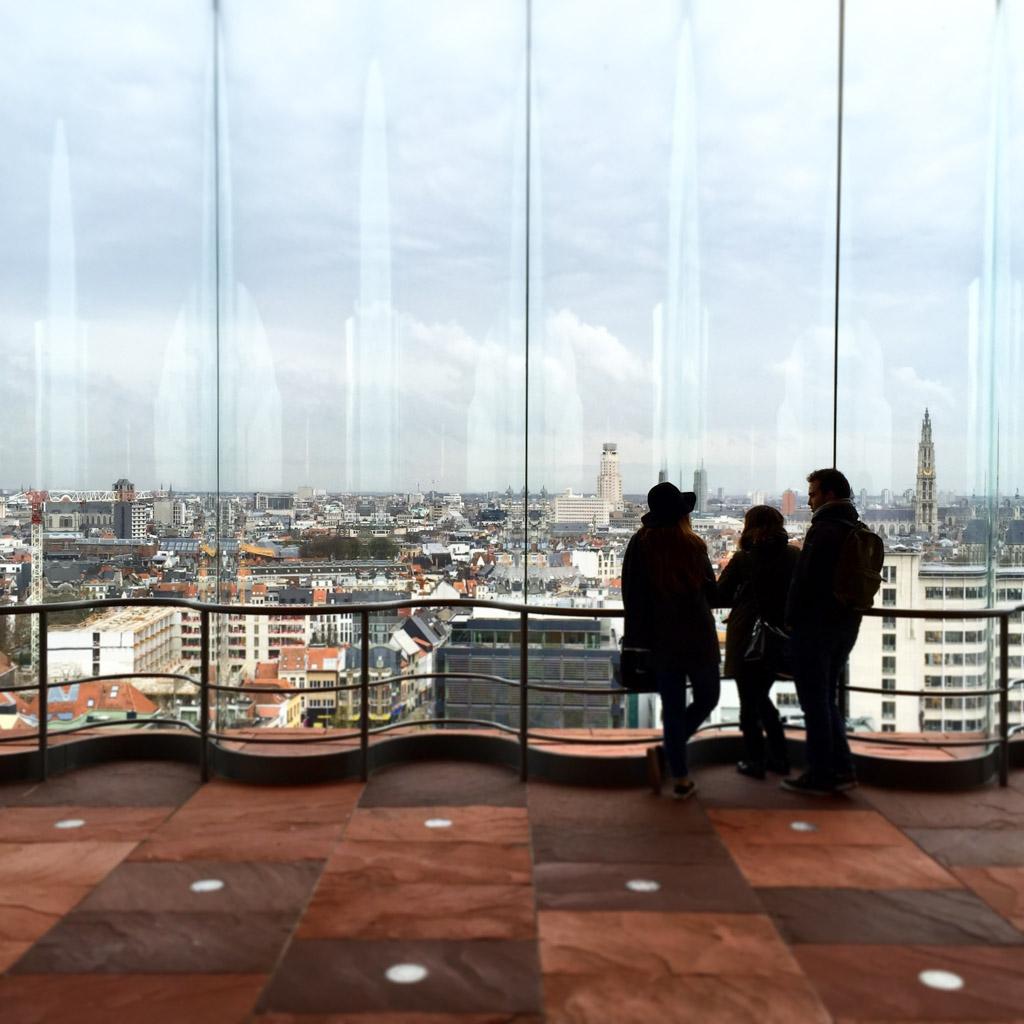 Vue sur Anvers depuis le MAS © Yonder.fr