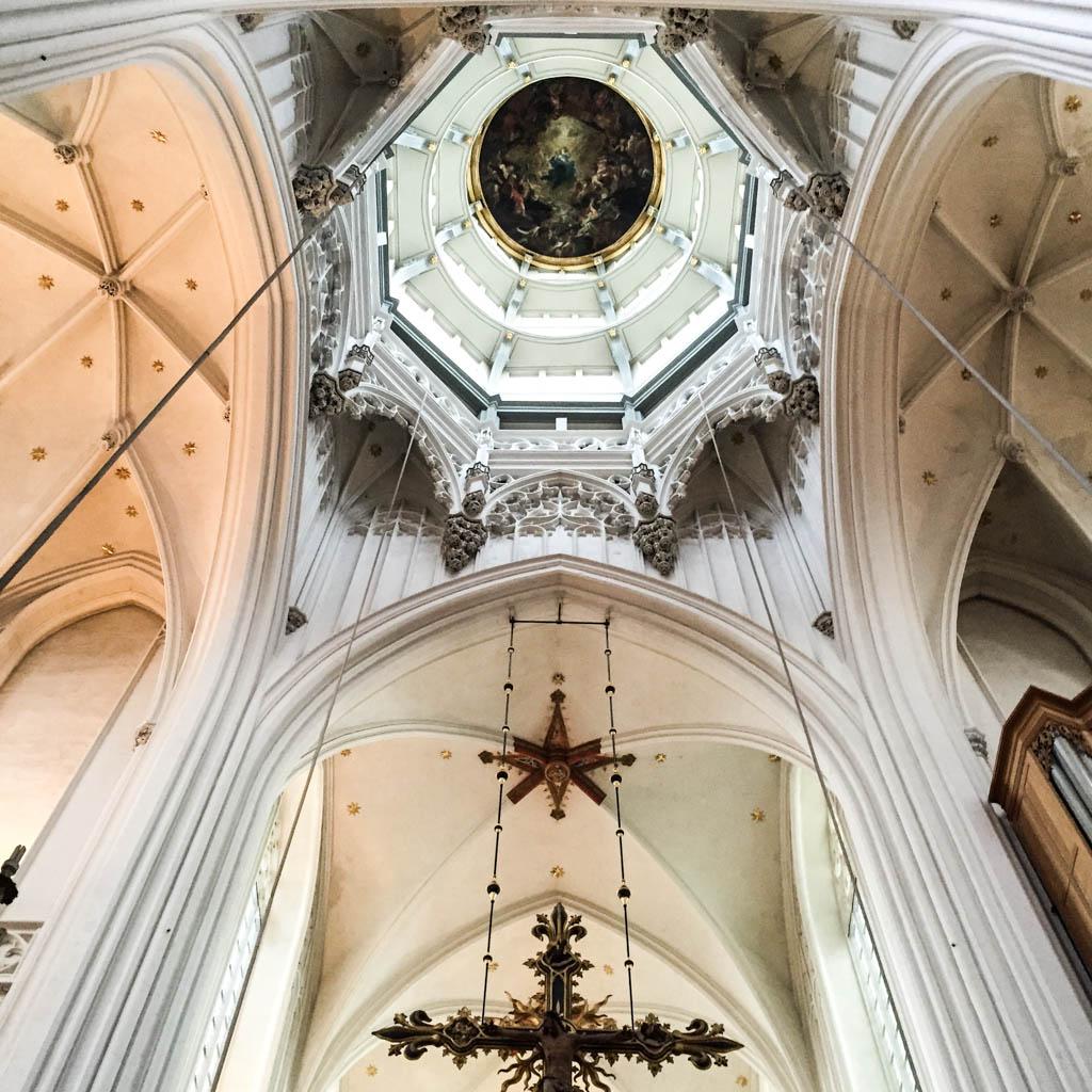 Le dôme de la Cathédrale Notre-Dame d’Anvers © Yonder.fr