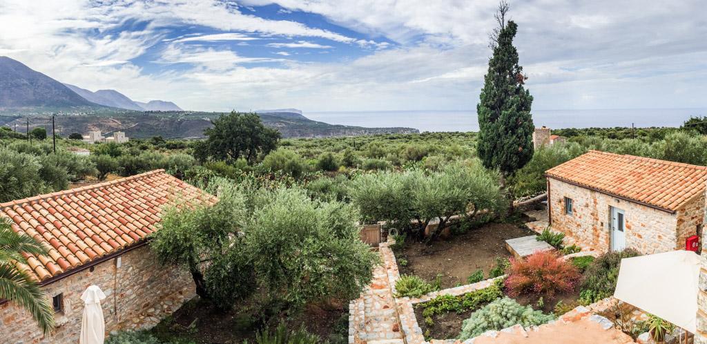 Vue depuis la terrasse de l’une des suites © Yonder.fr