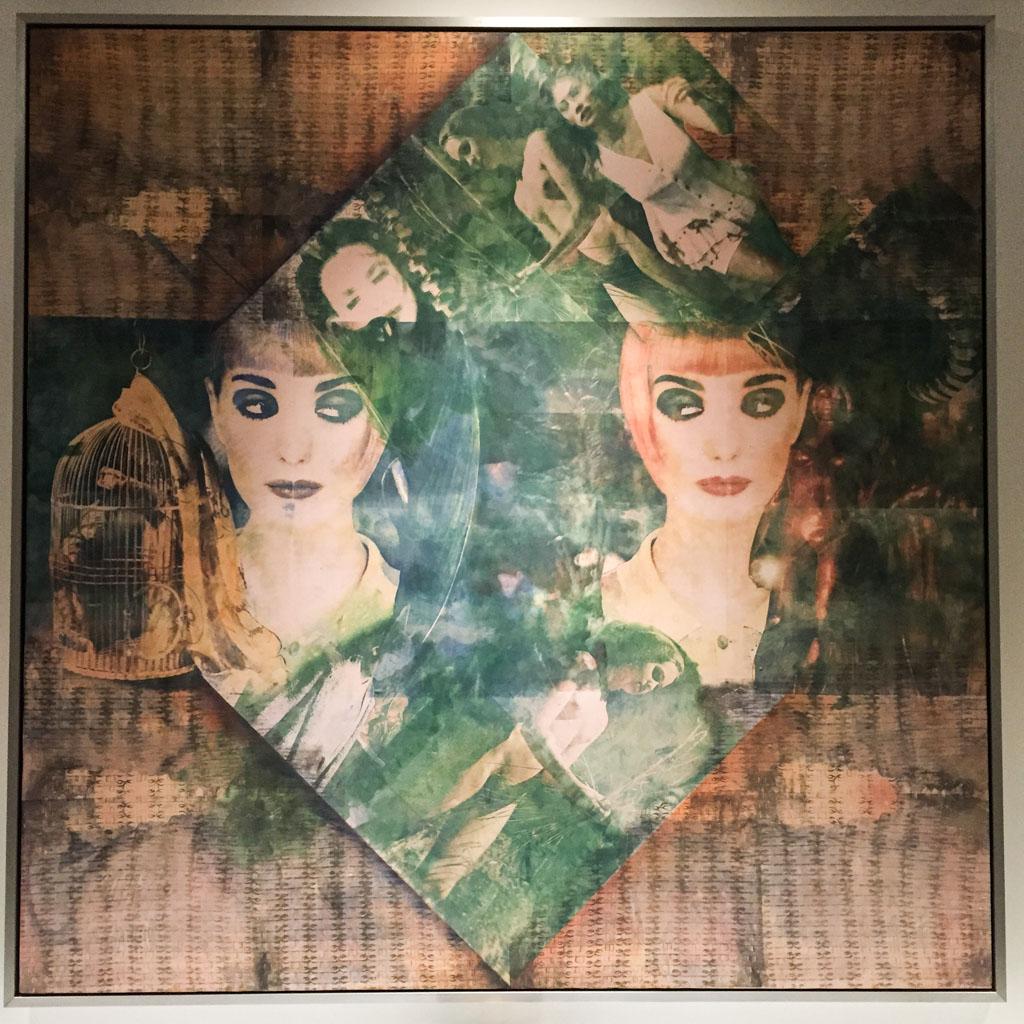 Tableau d’art contemporain dans le restaurant © Yonder.fr