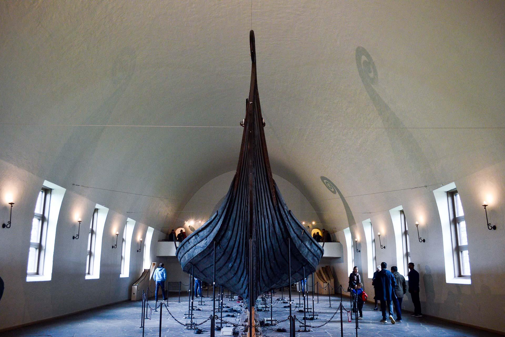Le bateau de Gokstad date du IXe siècle. © Pierre Gunther.