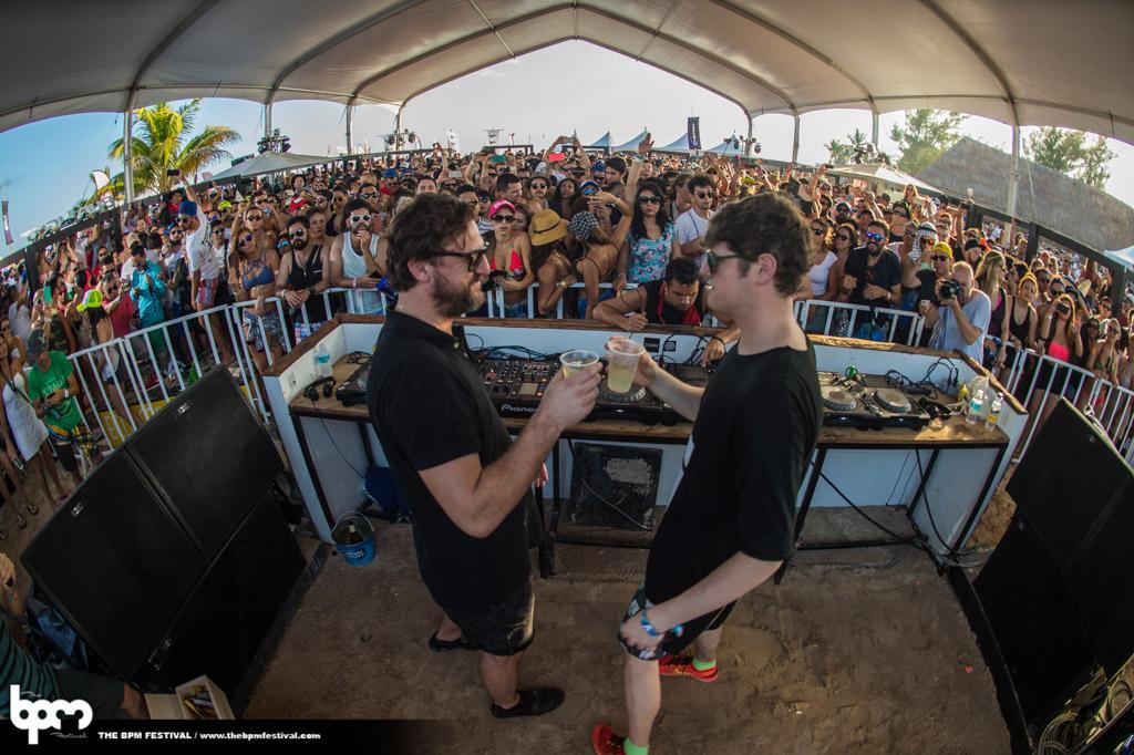Solomun et Mano Le Tough en back2back durant la teuf Solomun+1 © aLIVE Coverage for TheBPMFestival.com