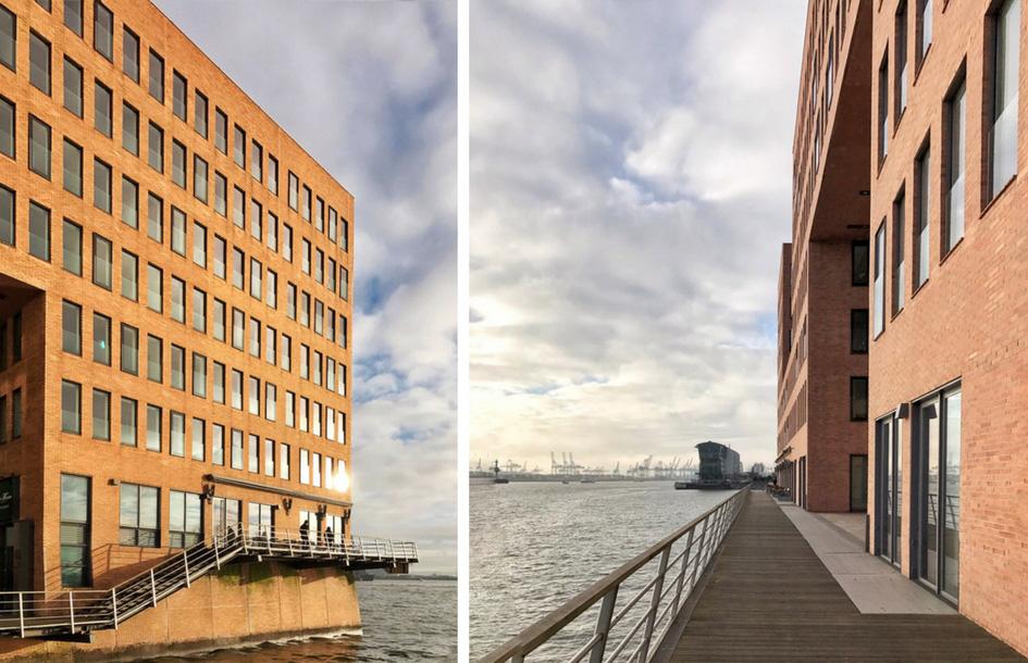 Sur les rives de l’Elbe, une architecture contemporaine réussie © YONDER.fr