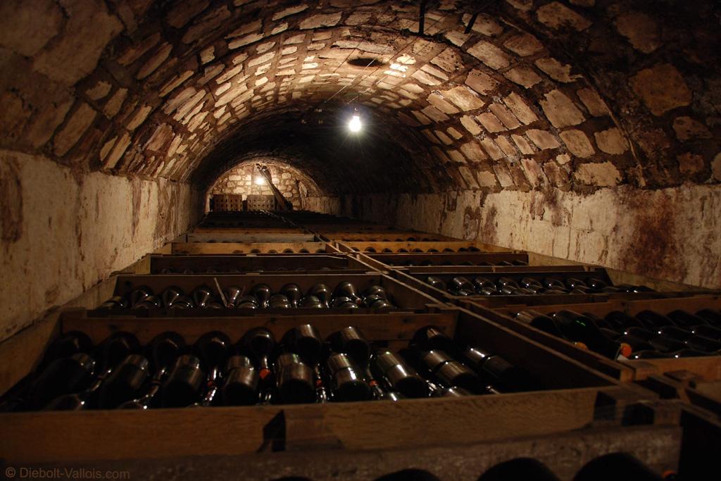 Les caves du producteur Diebolt Vallois © Remi Loisel - Studio Amarante pour Diebolt Vallois