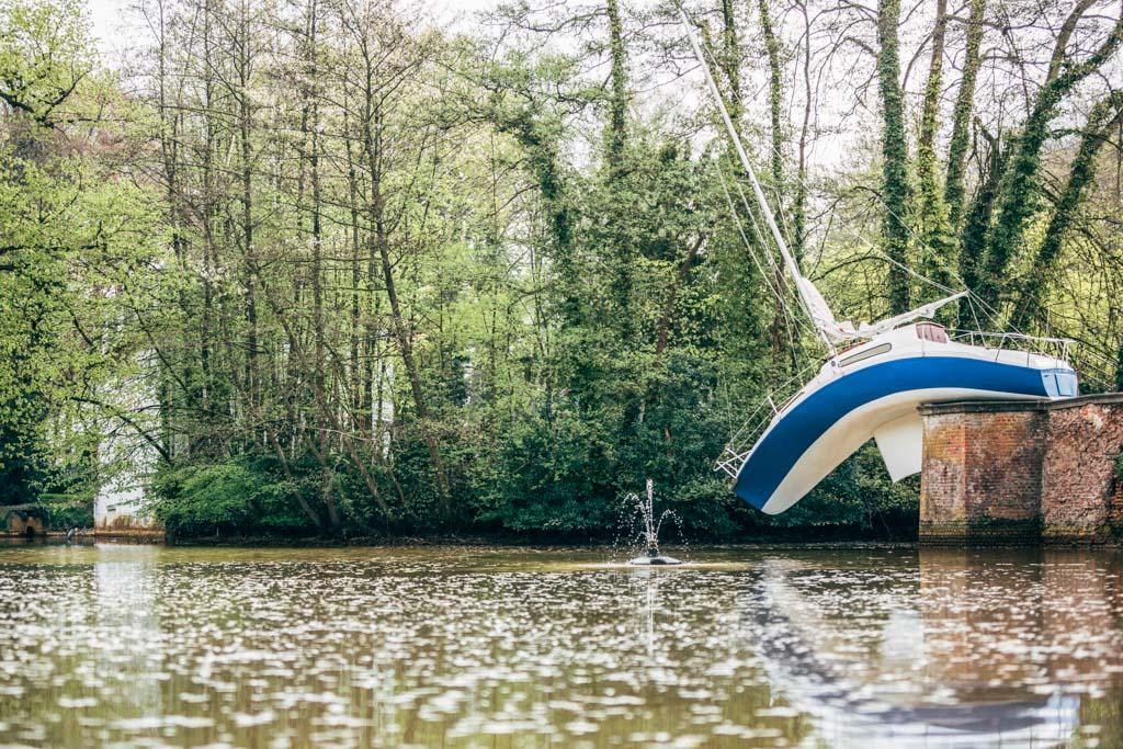Une étonnante sculpture dans le parc de Middelheim © Visit Antwerpen