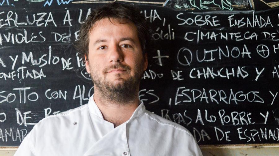 Rodrigo Castilla, chef de Las Pizarras © Las Pizarras