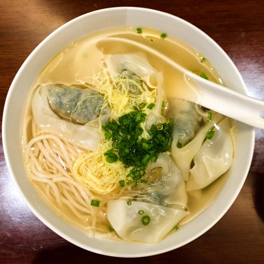 Soupe de wonton à Din Tai Fung © Yonder.fr