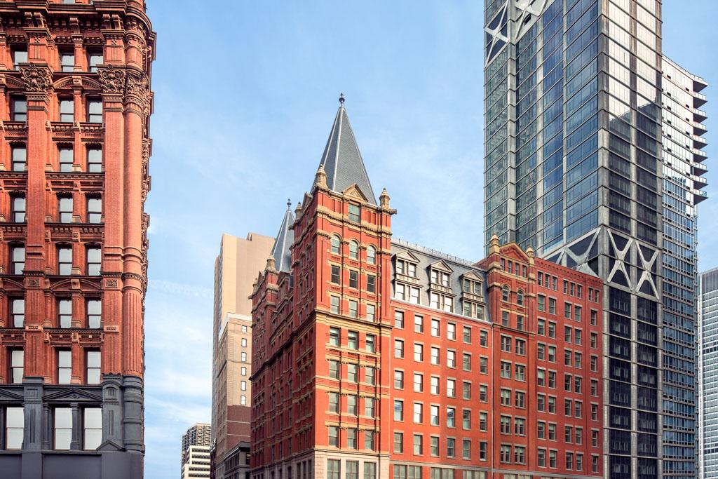 La silhouette du Beekman est l’une des plus reconnaissables de Lower Manhattan