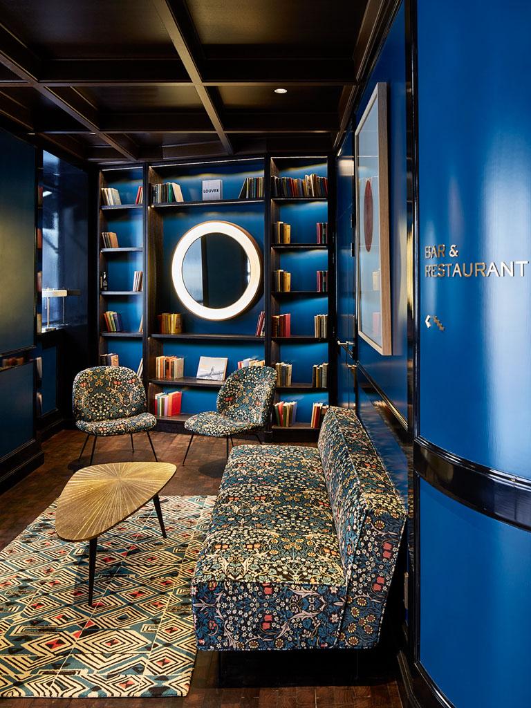 Le Roch Hôtel & Spa, dans le quartier Saint-Honoré, est le premier hôtel imaginé par le studio d’architecture de Sarah Lavoine