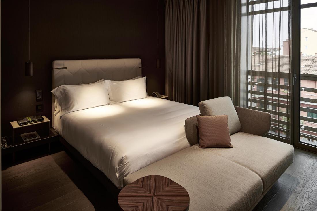 Le VIU compte au total 124 chambres, divisées en 10 catégories différentes. Ici, une Deluxe Room