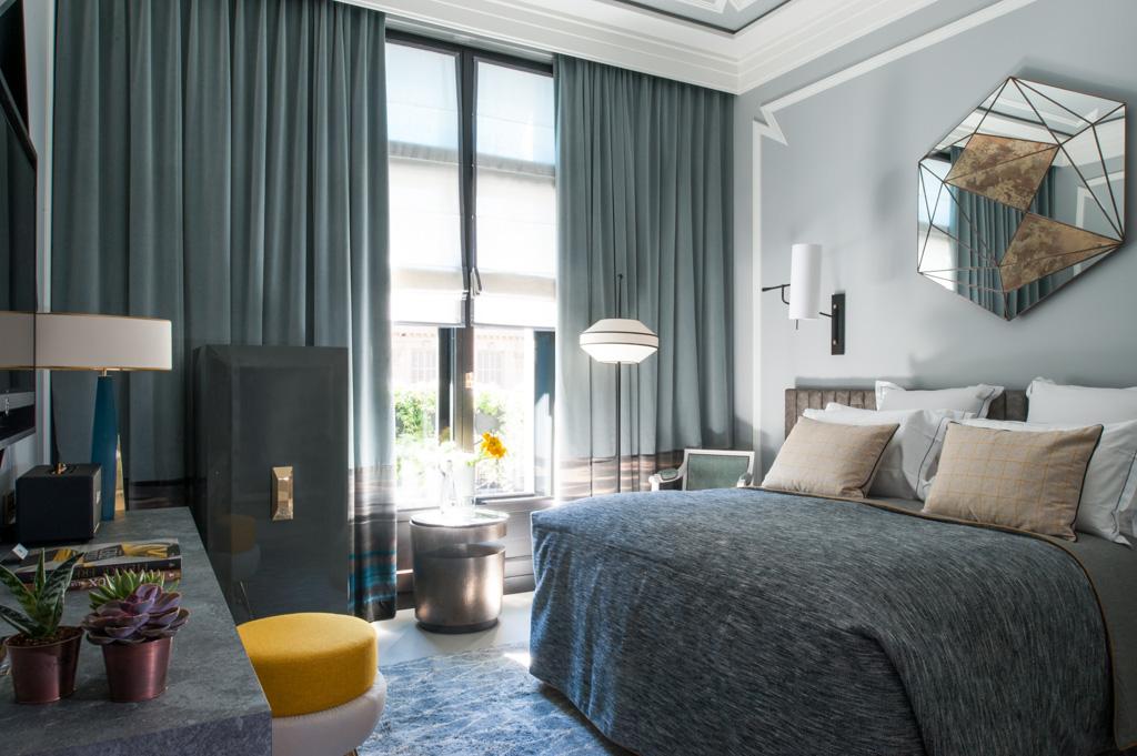 L’espace, le confort et le style sont les trois éléments clés qui définissent chacune des 45 chambres et suites du Nolinski