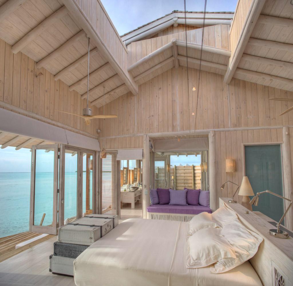 Ce resort ultra confidentiel est composé de 25 villas privatives, dont 24 sont sur pilotis