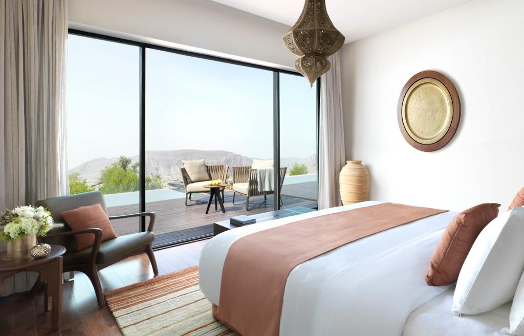 Les 82 chambres avec vue sur le canyon sont parmi les plus grandes du Sultanat