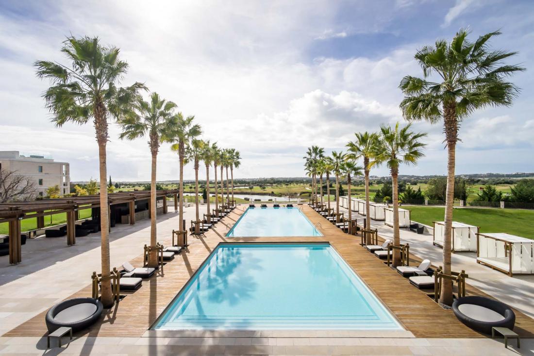 Véritable resort 5-étoiles, l’Anantara Vilamoura propose des équipements en conséquence