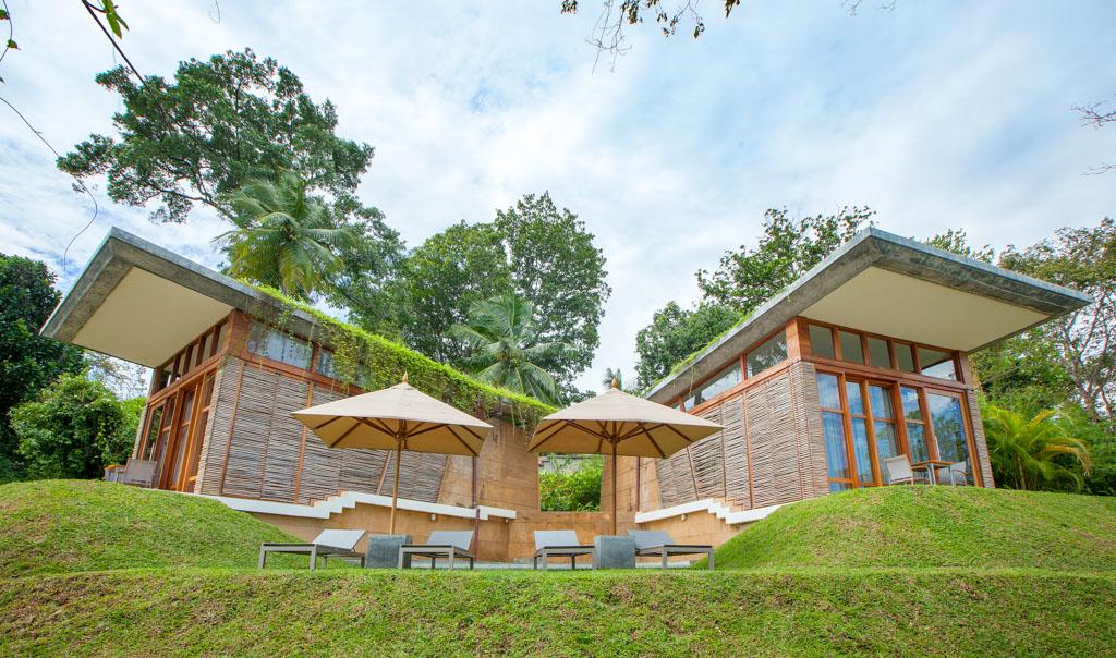 Les villas se distinguent autant par leur architecture contemporaine radicale