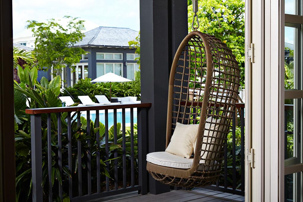 Sur la terrasse d’une Junior Suite...