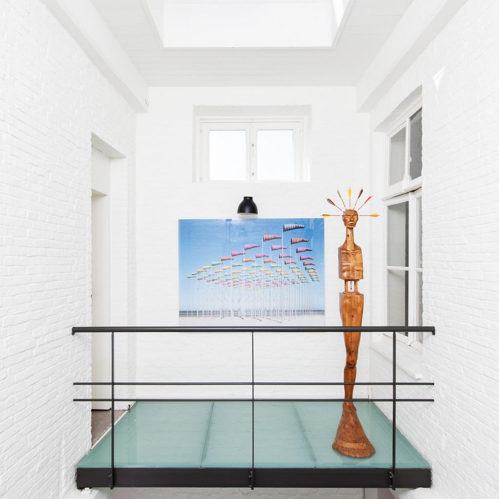 Les touches contemporaines parsèment la décoration de la Maison Amodio