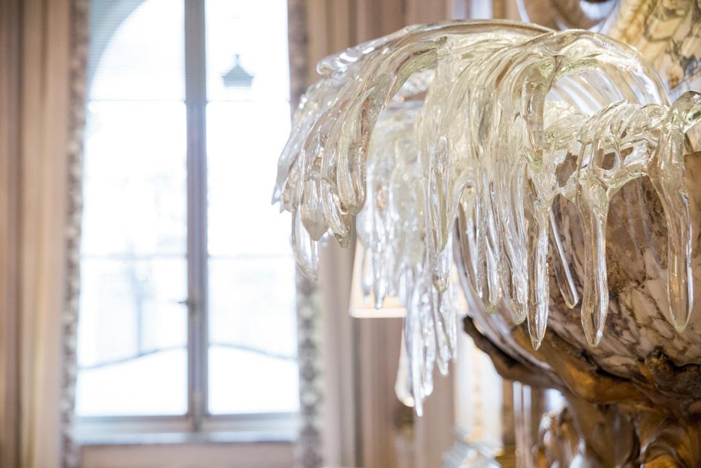 Aristide Najean est l’artiste français résidant à Murano qui a réalisé ces scupltures