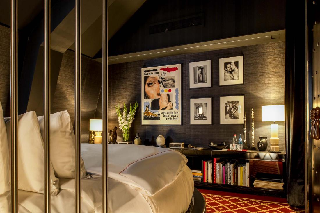 L’unique suite du sinner est inspirée « de l’appartement de Karl Lagerfeld dans les années 80 »