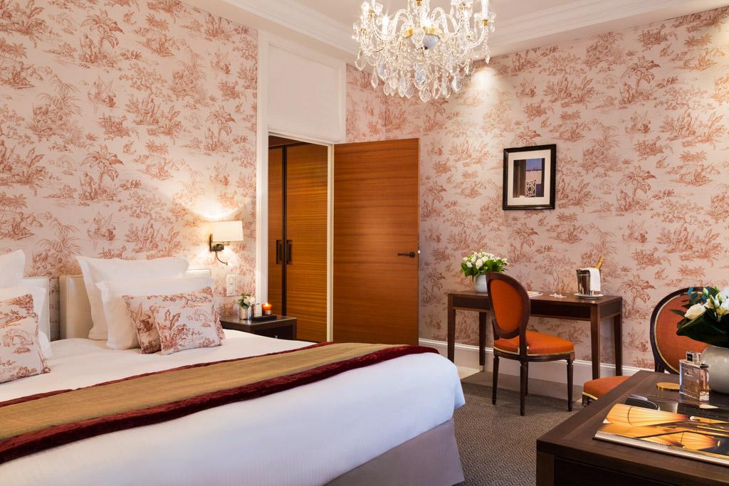 À l’intérieur des chambres, l’esprit originel des lieux a été conservé