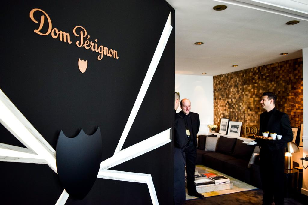 ... Dom Pérignon mise sur un design contemporain de toute beauté