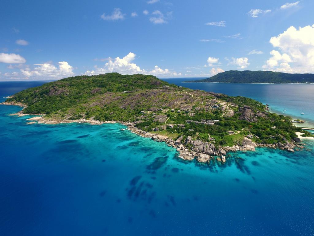 Félicité, l’île privée qui accueille le Six Senses Zil Pasyon, s’étale sur plus de 260 hectares