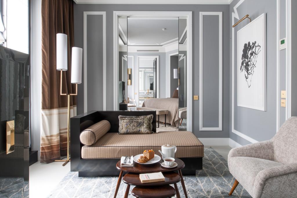 Quant aux suites, elles s’articulent comme de véritables appartements...