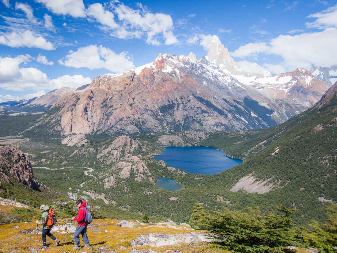 Randonnée dans la réserve Los Huemules parmi les sommets