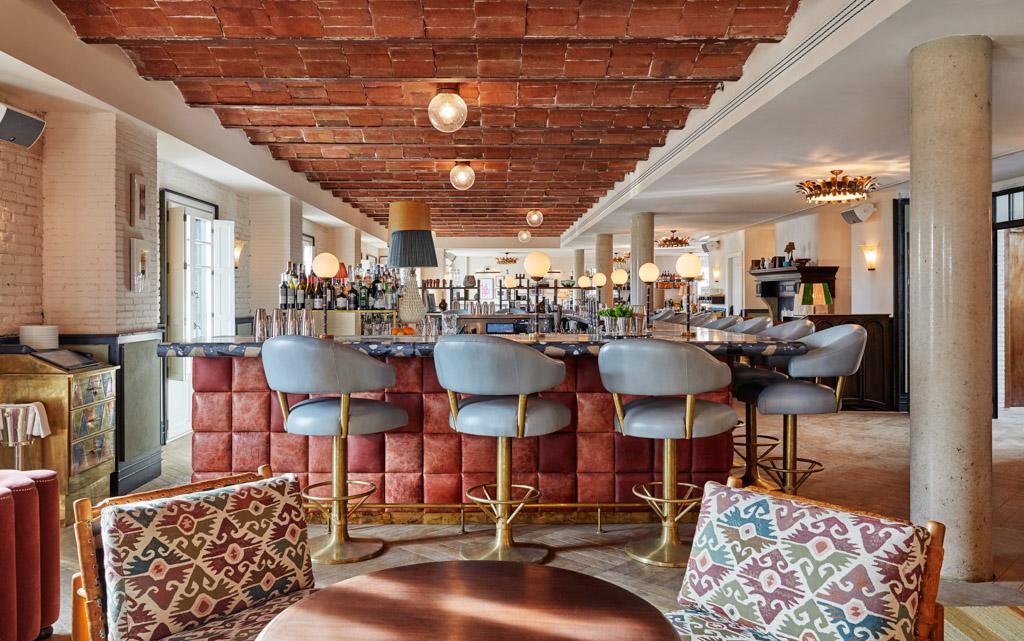 Comme dans chaque Soho House, des espaces sont prévus pour permettre aux membres de socialiser